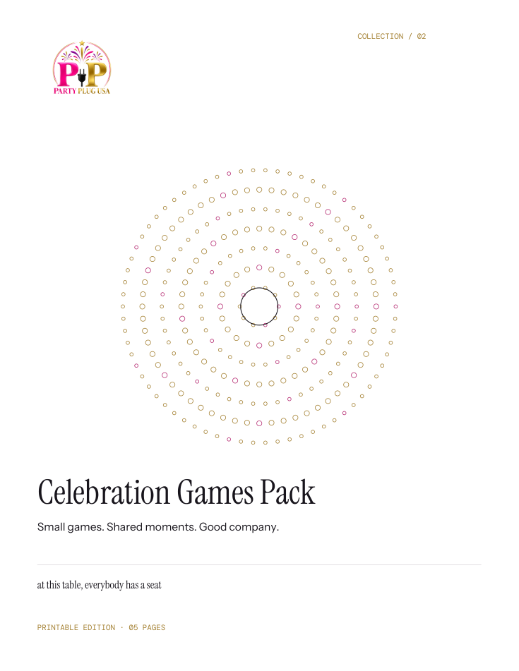 Celebration Games Pack cover